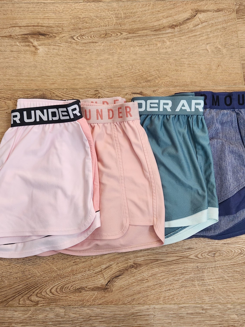 Under Armour Boxer Briefs Pack - Light Pink, Coral Pink, Teal, Navy